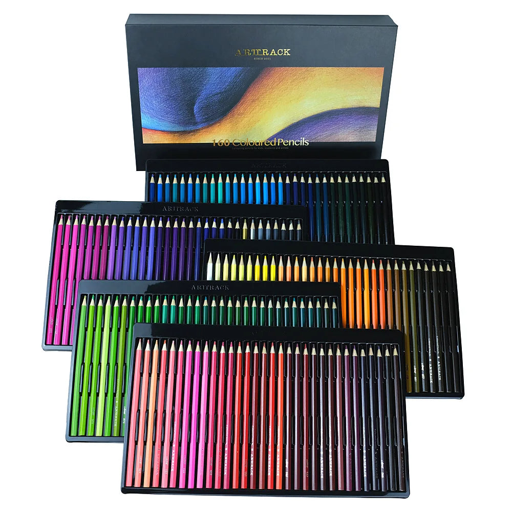 12/24/36/48/72 Colors Oily Colored Pencils Hexagon Wooden Handle Set Artist Drawing Sketch Art Design