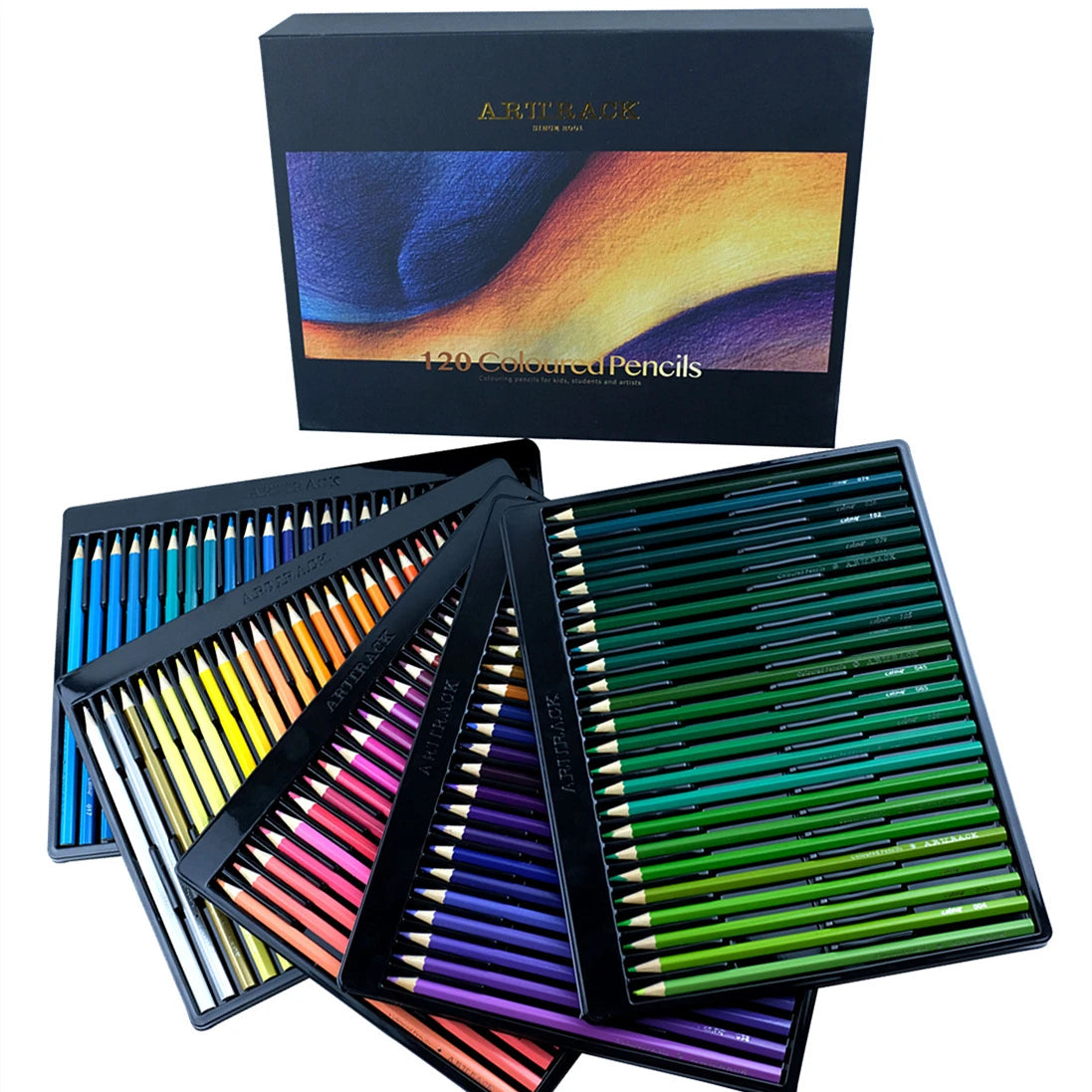12/24/36/48/72 Colors Oily Colored Pencils Hexagon Wooden Handle Set Artist Drawing Sketch Art Design