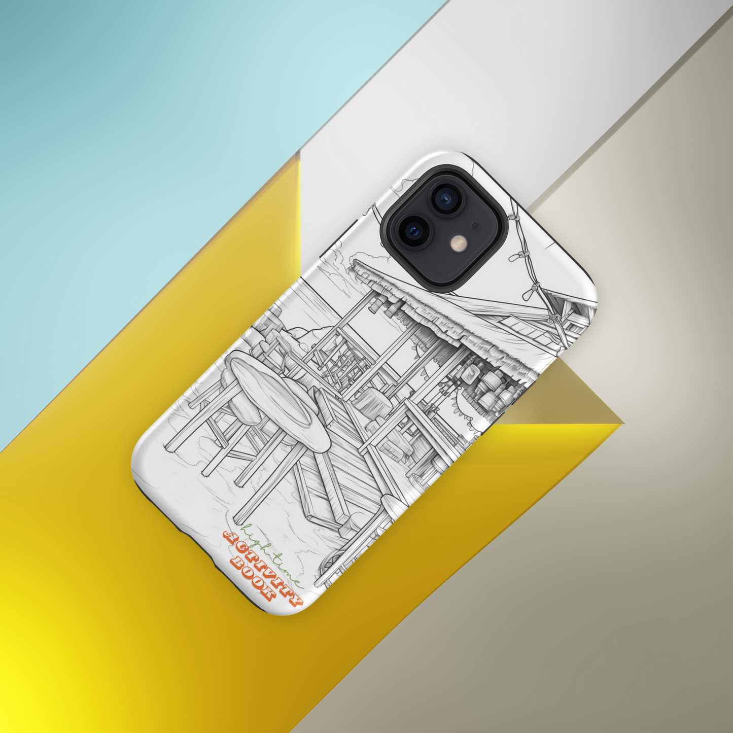 High Time Activity Book Tough Case for iPhone®