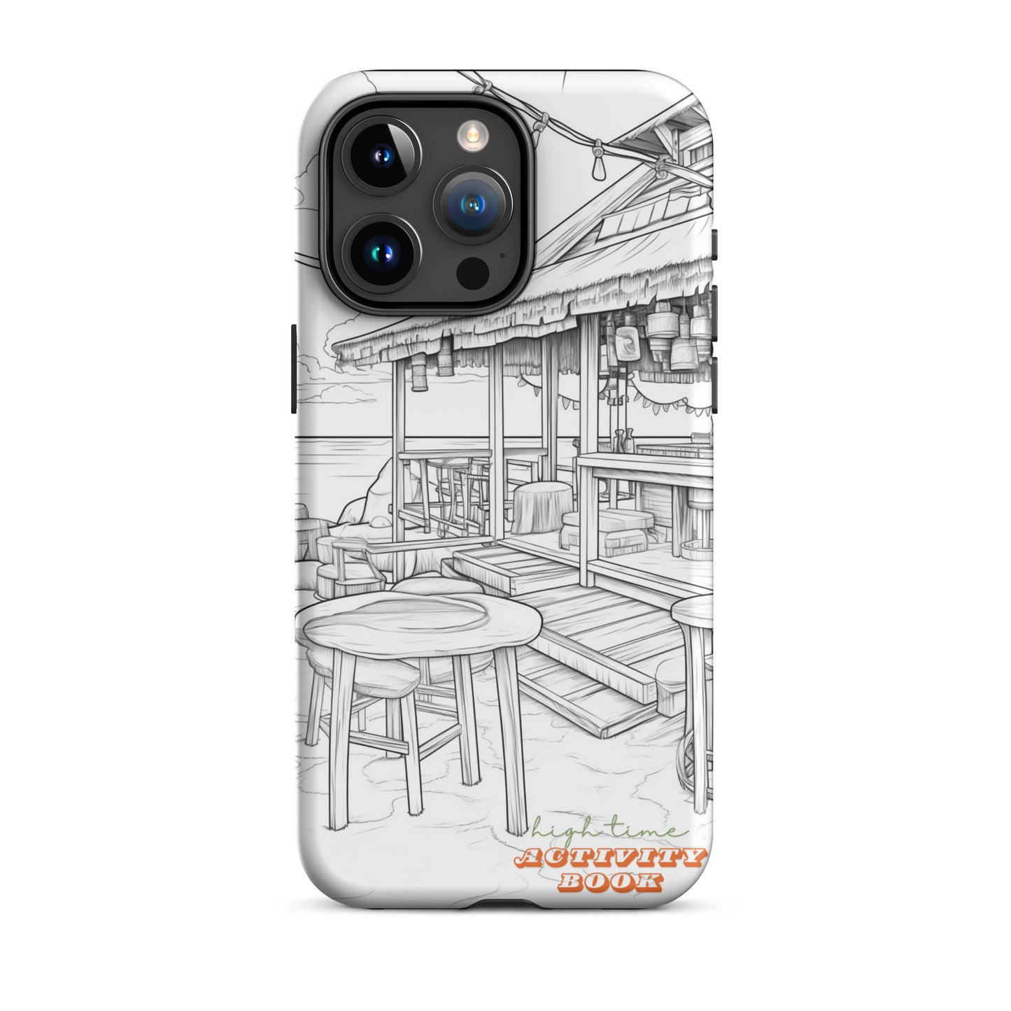 High Time Activity Book Tough Case for iPhone®