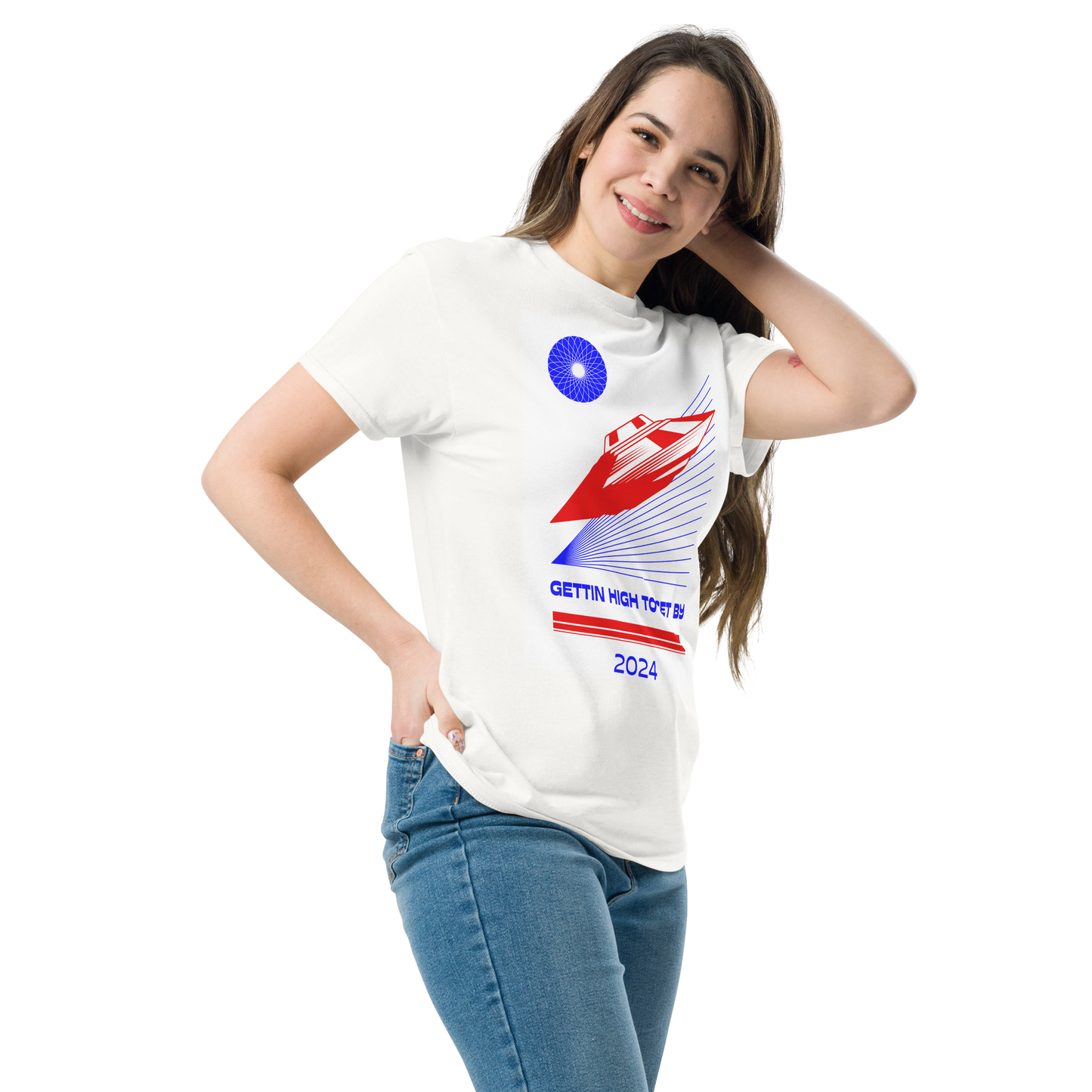 Gettin High To Get By Unisex Tshirt Lounge Wear Apparel
